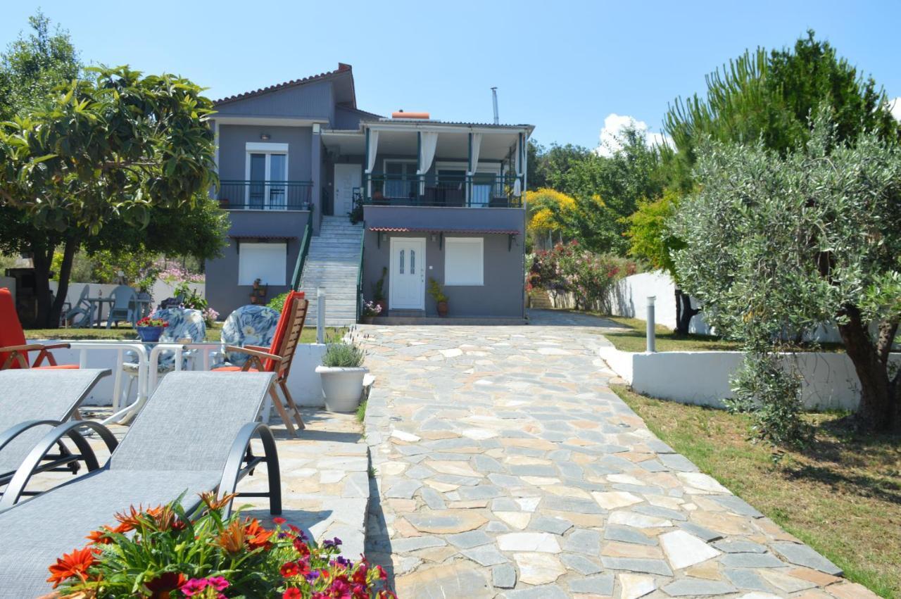 Villa Kristi Loutra Elevtheron Bagian luar foto
